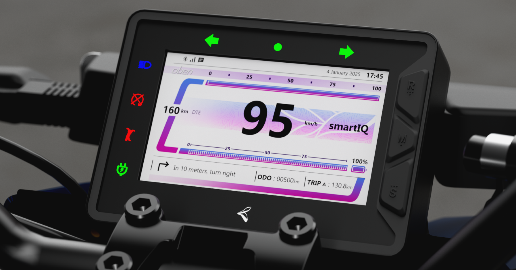 5 Color TFT Display